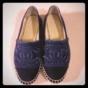CHANEL denim espadrilles 😎